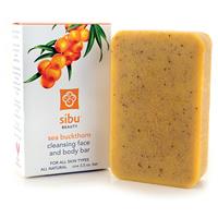 Sibu Beauty, Sea Buckthorn Cleansing Face and Body Bar